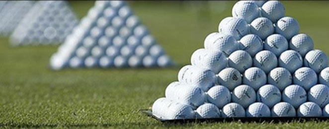 golf ball pyramid